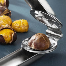 將圖片載入圖庫檢視器 Stainless Steel Chestnut Opener hongyuna 
